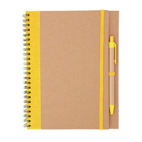 CADERNO CARTAO DETOX AMARELO