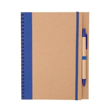 CADERNO CARTAO DETOX AZUL AZUL REAL