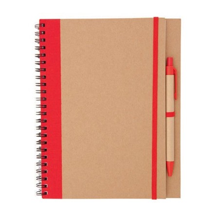 CAHIER CARTON DETOX ROUGE