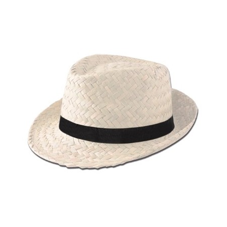 NATURAL LIGHT STRAW HAT BORA