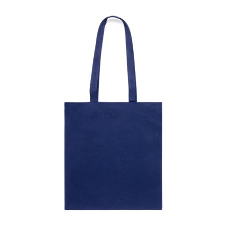 NAVY BLUE BLUE 100% RECYCLED-COTTON BAG KAIBA