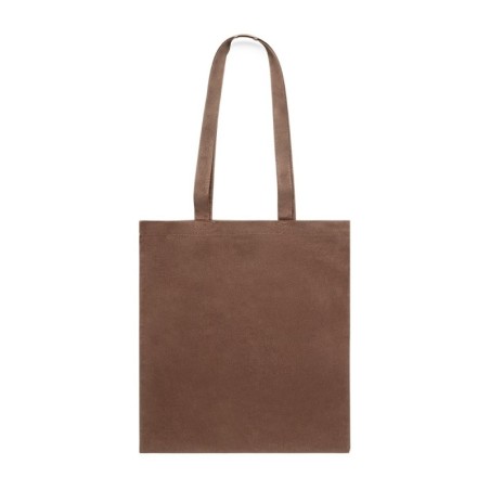 BROWN 100% RECYCLED-COTTON BAG KAIBA