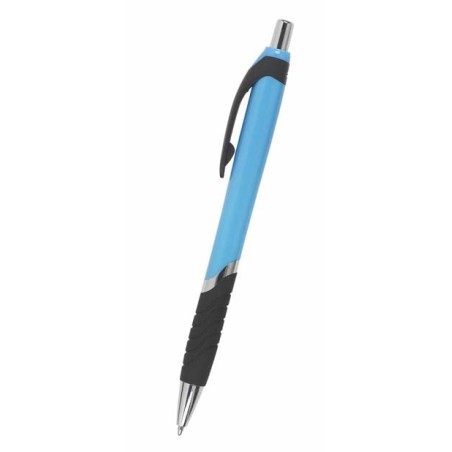 CYAN BLUE PLASTIC PEN BROKEN 