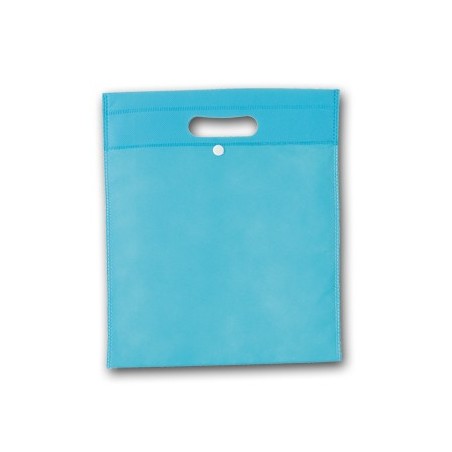 CYAN BLUE NON-WOVEN BAG CHEAP