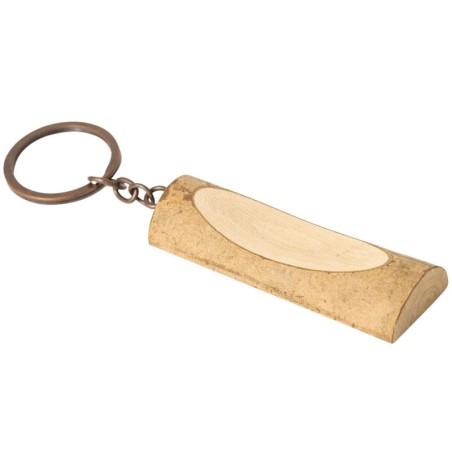 NATURAL KEYRING MOSSI