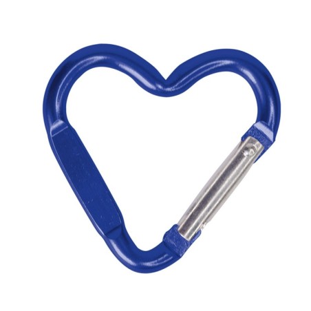 NAVY BLUE KEYRING CUORE