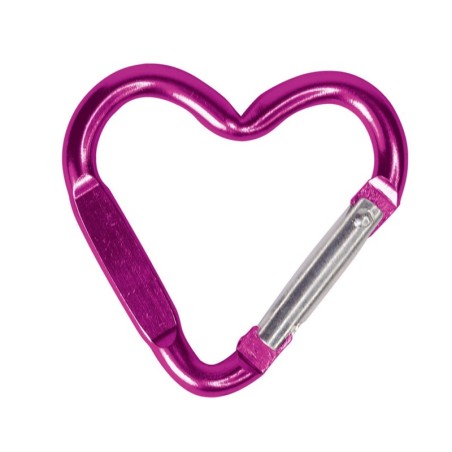 FUCHSIA KEYRING CUORE