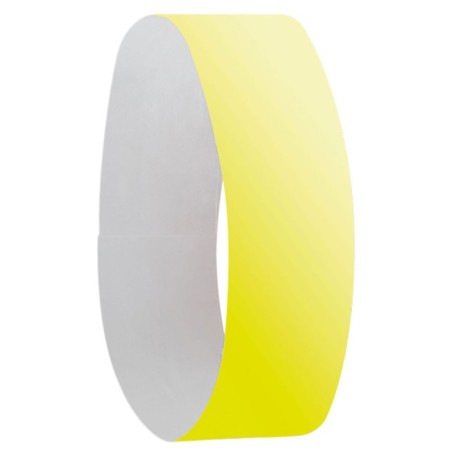 BRACELET EVENTS JAUNE FLUORESCENT