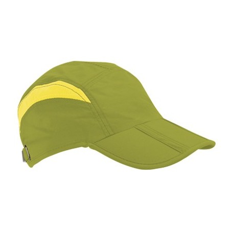 GREEN/YELLOW MICROFIBER CAP KABUKI