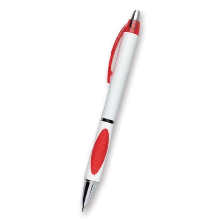 RED PLASTIC PEN BRICO