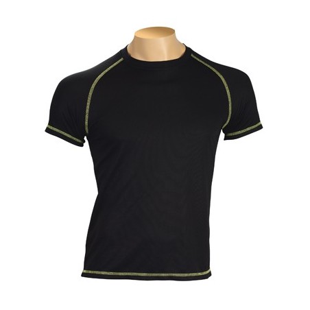 CAMISETA TECNICA CUBIK NEGRO L