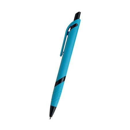 CYAN BLUE PLASTIC PEN BURKI