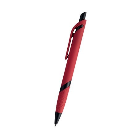 RED PLASTIC PEN BURKI