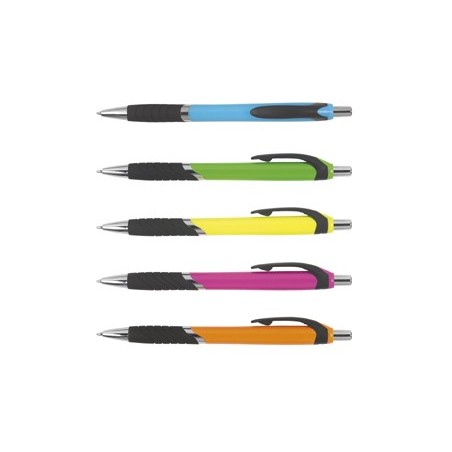 BREAK PLASTIC PEN 5 ASSORTED COLORS