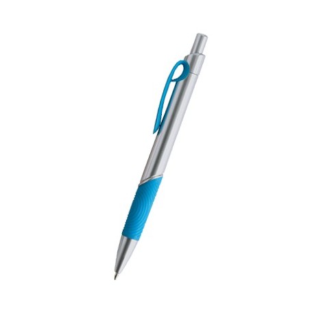 CYAN BLUE PLASTIC PEN SIGMA