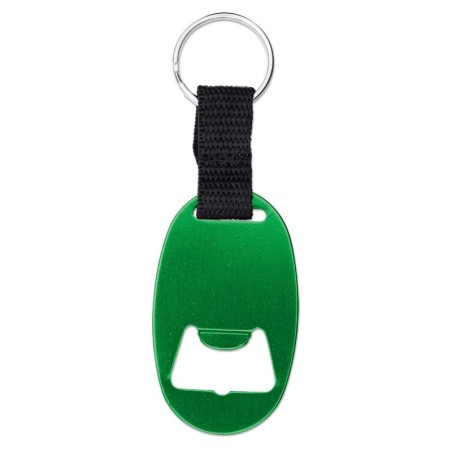 GREEN BOTTLE-OPENER KEYRING VANIC