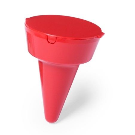 RED PORTABLE ASHTRAY CLEANSAND