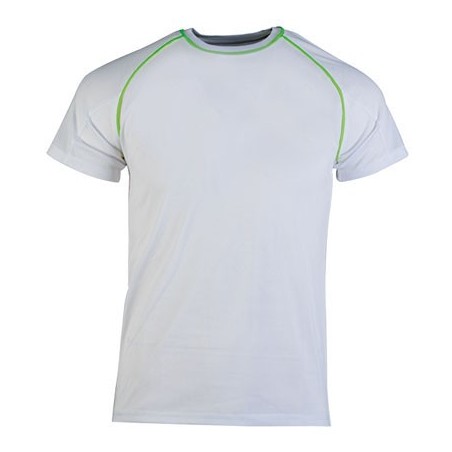 CAMISETA TÉCNICA TEKNO 140 GRS COLOR VERDE FLUOR TALLA L