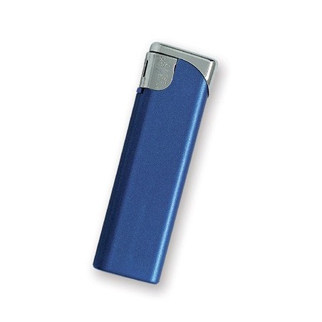 NAVY BLUE BLUE ELECTRONIC LIGHTER ESLAID METALIZADO