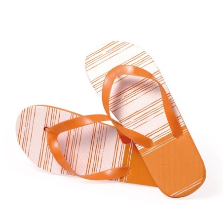 CHANCLAS MANISOK NARANJA 36-38