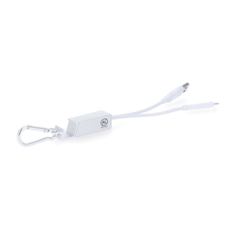 LEONY RECYCLED-ALUMINUM USB-PORT CHARGER