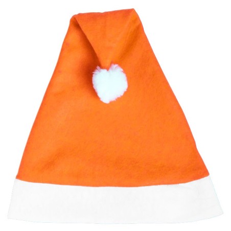 GORRO PAPA NOEL NARANJA