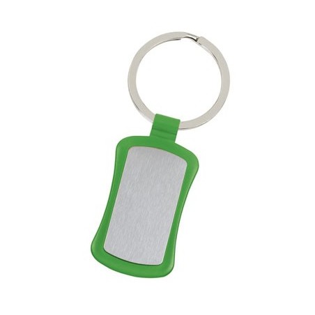 GREEN METALLIC KEY RING NEO