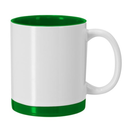 TAZA SUBLIMACIÓN RAYAR VERDE