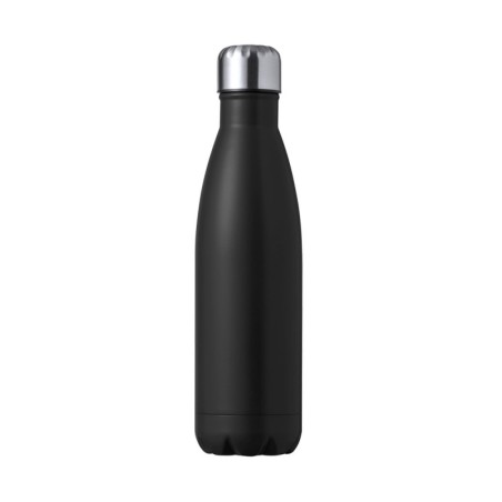 BORRACCIA ACCIAIO INOX 550 ml LIYAR NERO