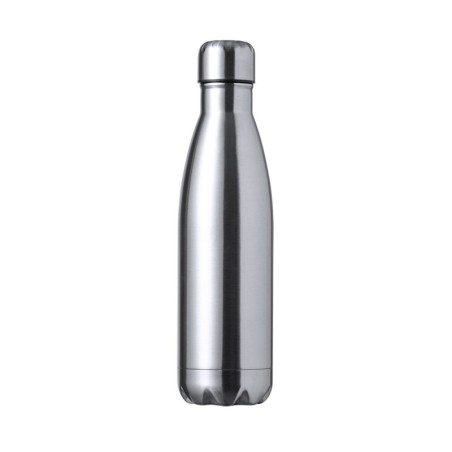 BORRACCIA ACCIAIO INOX 550 ml LIYAR ARGENTEO ARGENTO