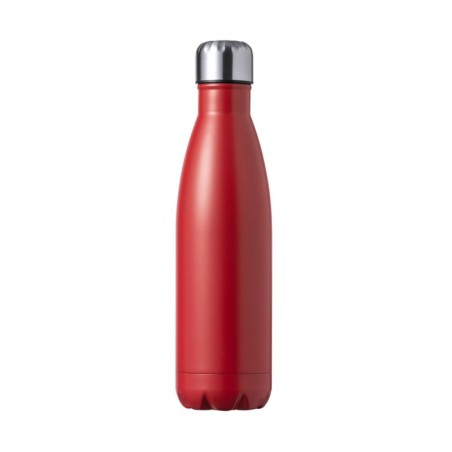 BORRACCIA ACCIAIO INOX 550 ml LIYAR ROSSO