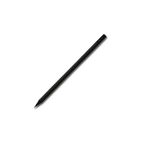 BLACK WOODEN HEXAGONAL PENCIL WITH ERASER LAXTY