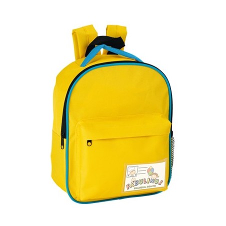 YELLOW POLYESTER KID BACKPACK PEKE