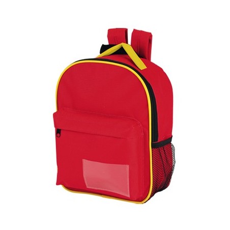 RED POLYESTER KID BACKPACK PEKE