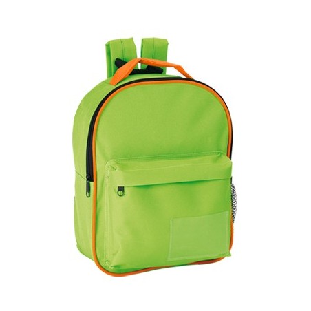 LIGHT GREEN GREEN POLYESTER KID BACKPACK PEKE