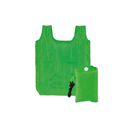 BORSA PIEGHEVOLE POLIESTERE VERDE