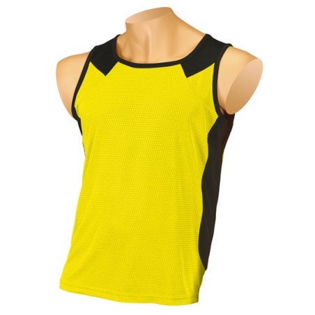 T-SHIRT TECNICA DREAM GIALLO SENZA MANICHE L