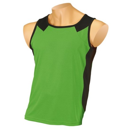 T-SHIRT TECNICA DREAM VERDE SENZA MANICHE L