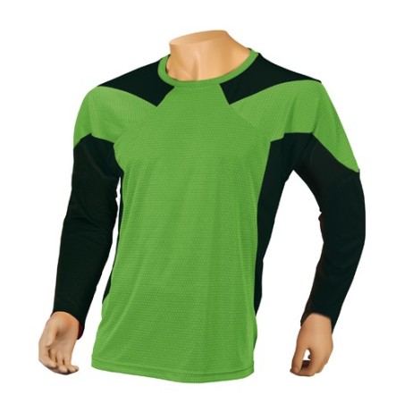 T-SHIRT TECNICA DREAM VERDE MANICHE LUNGA L