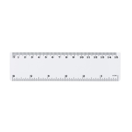 RIGHELLO ABS RULER BIANCO