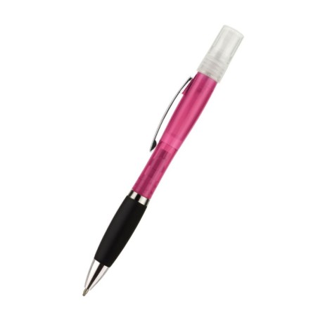 PENNA KUMAR TRASPARENTE CON SPRAY ROSA FUCSIA