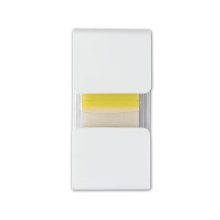 DISPENSATEUR DE NOTES ADHÉSIVES SIMETRIC BLANC