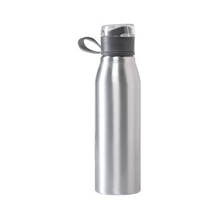 BIDONE ACCIAIO INOX 720ML CARTEX PLATA ARGENTO