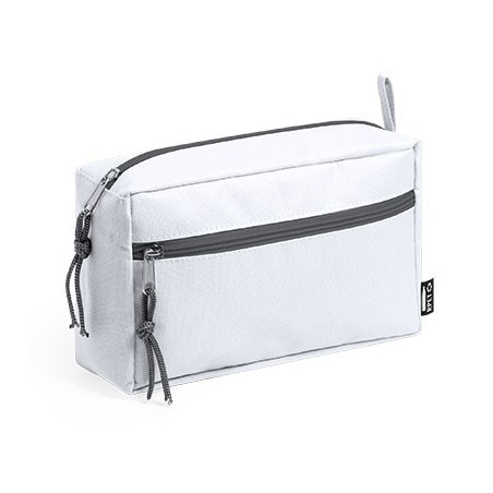 WHITE RPET POLYESTER BEATY BAG KOPEL