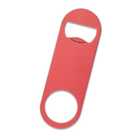 RED BOTTLE-OPENER KEYRING LOMAX