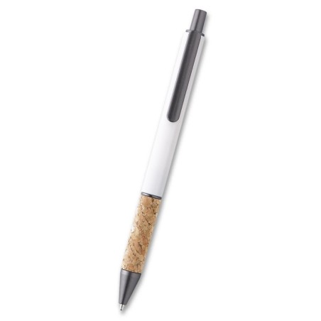 WHITE PEN WITH CORK SHUBER