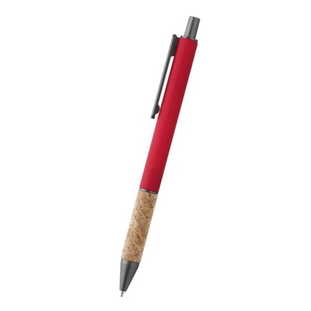 RED PEN WITH CORK SHUBER