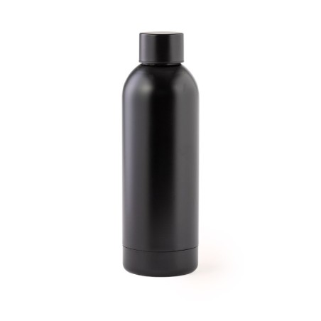 BORRACCIA ACCIAIO INOX 800 ml PIGOT NERO