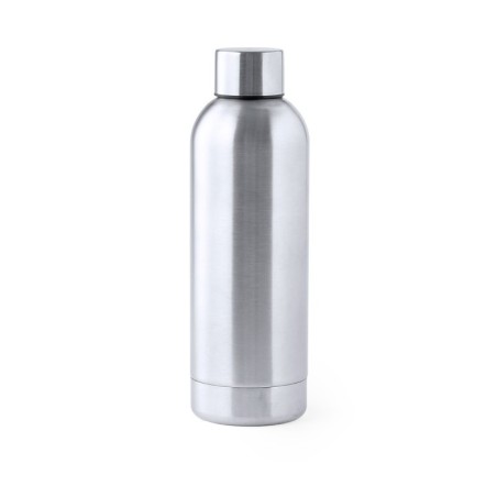 BORRACCIA ACCIAIO INOX 800 ml PIGOT ARGENTEO ARGENTO