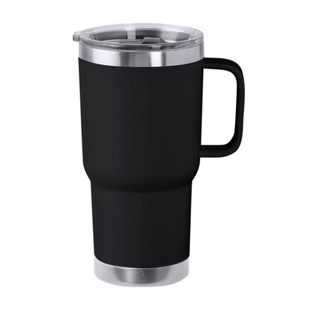 PASTER 600 ml RECYCLED STAINLESS-STEEL THERMAL MUG